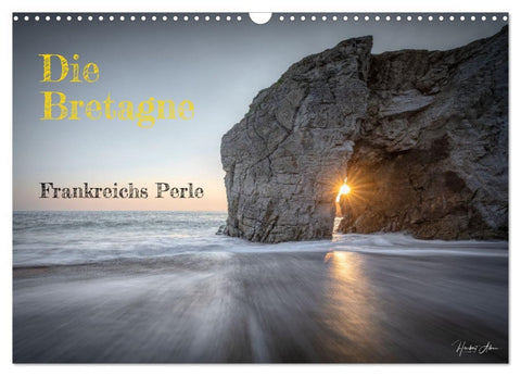 Die Bretagne - Frankreichs Perle (Wandkalender 2026 DIN A3 quer), CALVENDO Monatskalender