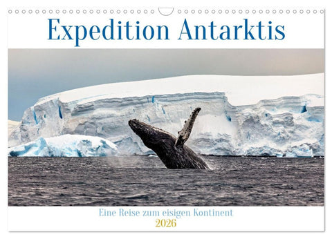 Expedition Antarktis (Wandkalender 2026 DIN A3 quer), CALVENDO Monatskalender