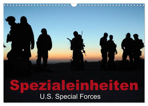 Spezialeinheiten ¿ U.S. Special Forces (Wandkalender 2026 DIN A3 quer), CALVENDO Monatskalender