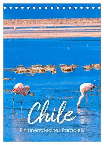 Chile - Ein unentdecktes Paradies. (Tischkalender 2027 DIN A5 hoch), CALVENDO Monatskalender