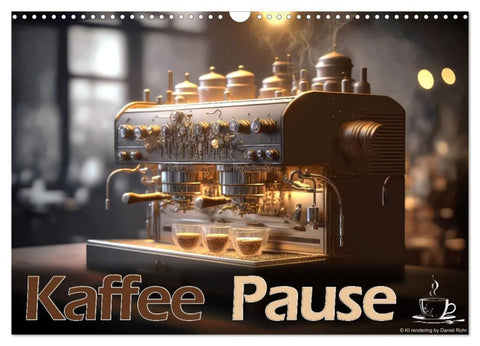 Kaffee Pause (Wandkalender 2027 DIN A3 quer), CALVENDO Monatskalender
