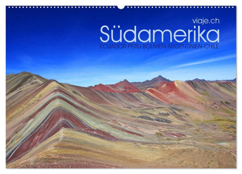 Südamerika - Viaje (Wandkalender 2027 DIN A2 quer), CALVENDO Monatskalender