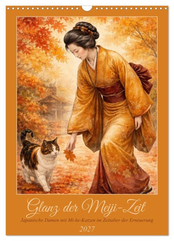 Glanz der Meiji-Zeit (Wandkalender 2027 DIN A3 hoch), CALVENDO Monatskalender
