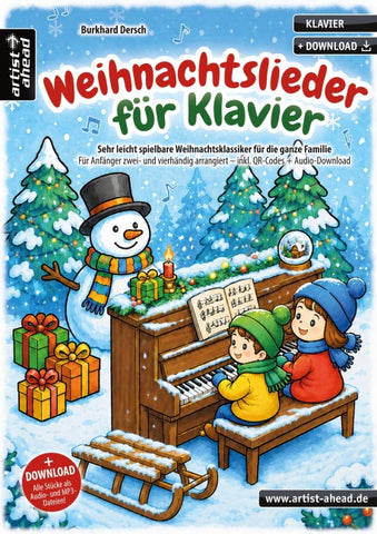 Weihnachtslieder für Klavier