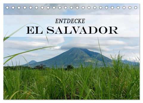 Entdecke El Salvador (Tischkalender 2027 DIN A5 quer), CALVENDO Monatskalender