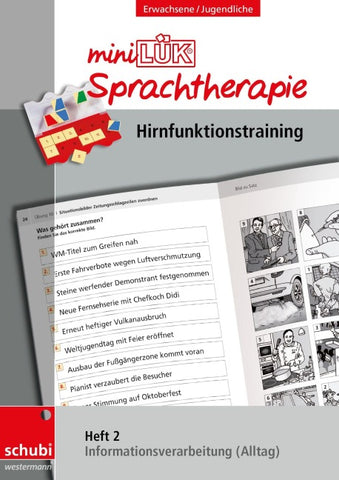miniLÜK-Sprachtherapie - Hirnfunktionstraining