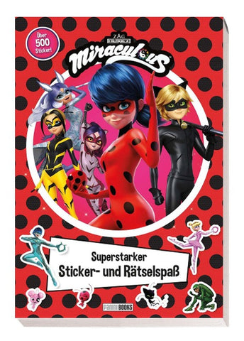 Miraculous: Superstarker Sticker- und Rätselspaß