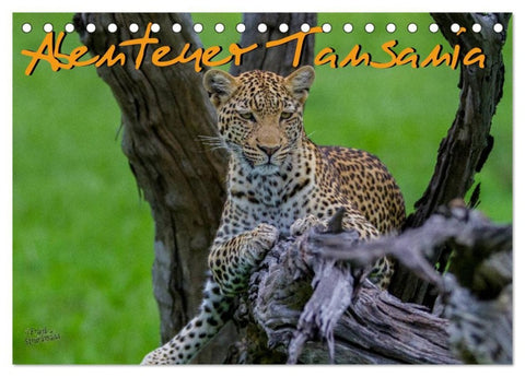 Abenteuer Tansania, Afrika (Tischkalender 2027 DIN A5 quer), CALVENDO Monatskalender