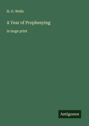 A Year of Prophesying