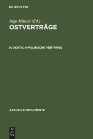 Ostverträge / Deutsch-polnische Verträge