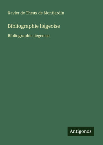 Bibliographie liégeoise