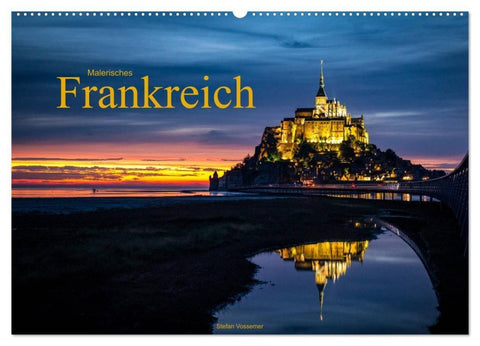 Malerisches Frankreich (Wandkalender 2027 DIN A2 quer), CALVENDO Monatskalender