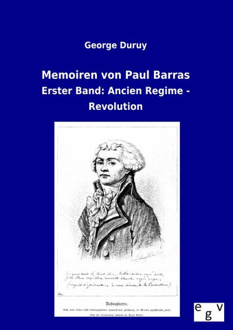 Memoiren von Paul Barras