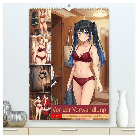 Vor der Verwandlung (hochwertiger Premium Wandkalender 2027 DIN A2 hoch), Kunstdruck in Hochglanz