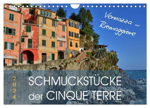 SCHMUCKSTÜCKE der CINQUE TERRE (Wandkalender 2026 DIN A4 quer), CALVENDO Monatskalender