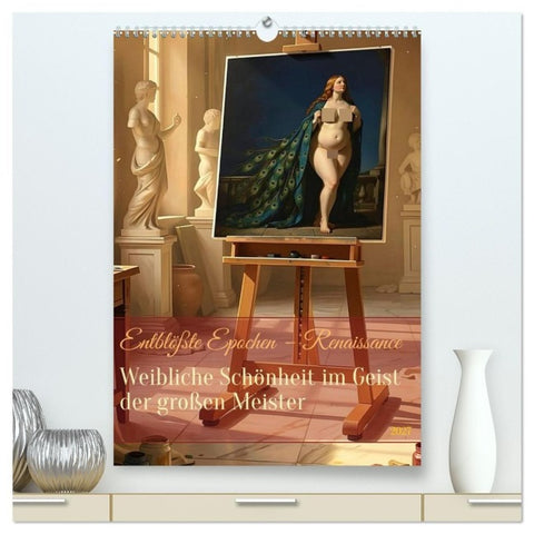 Entblößte Epochen – Renaissance (hochwertiger Premium Wandkalender 2027 DIN A2 hoch), Kunstdruck in Hochglanz
