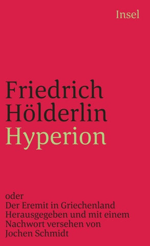 Hyperion oder Der Eremit in Griechenland