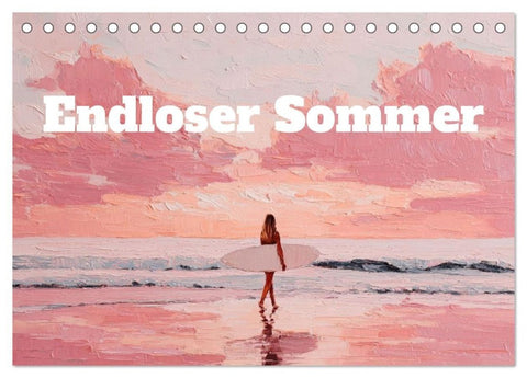 Endloser Sommer (Tischkalender 2027 DIN A5 quer), CALVENDO Monatskalender