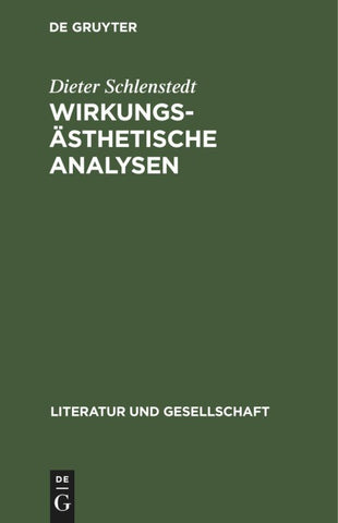 Wirkungsästhetische Analysen