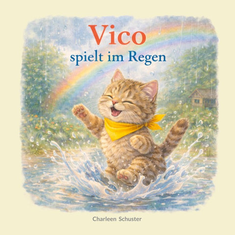 Vico spielt im Regen
