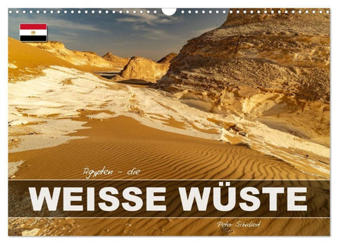 Ägypten - die Weisse Wüste (Wandkalender 2027 DIN A3 quer), CALVENDO Monatskalender