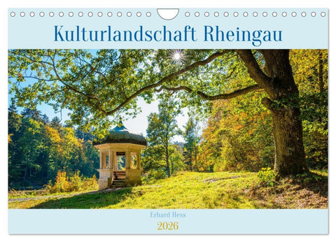 Kulturlandschaft Rheingau (Wandkalender 2026 DIN A4 quer), CALVENDO Monatskalender