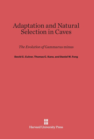 Adaptation and Natural Selection in Caves