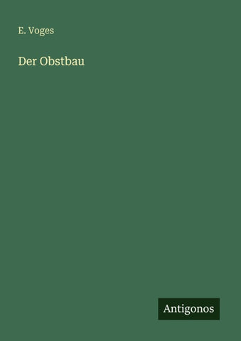 Der Obstbau