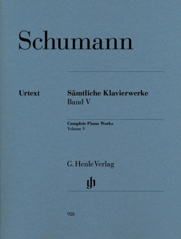 Robert Schumann - Sämtliche Klavierwerke, Band V