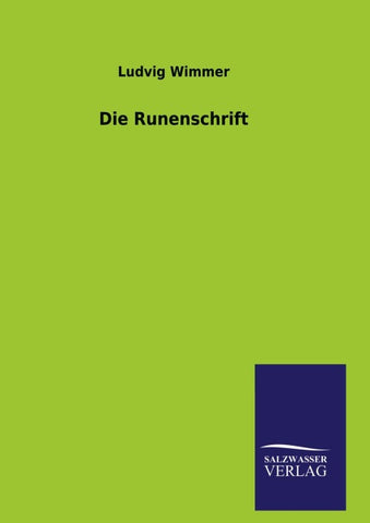 Die Runenschrift
