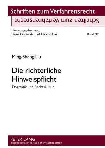 Die richterliche Hinweispflicht
