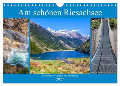 Am schönen Riesachsee (Wandkalender 2027 DIN A4 quer), CALVENDO Monatskalender