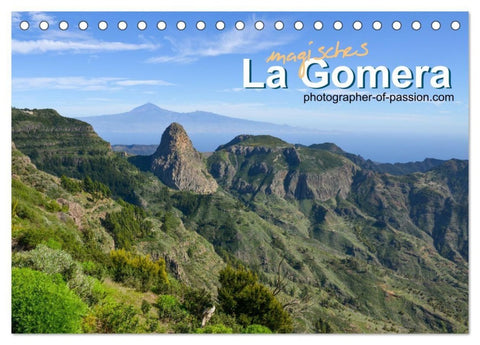 Magisches La Gomera (Tischkalender 2027 DIN A5 quer), CALVENDO Monatskalender