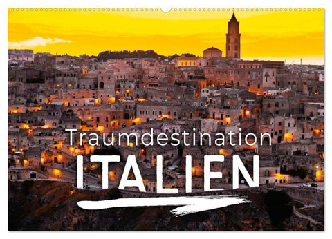Traumdestination Italien (Wandkalender 2027 DIN A2 quer), CALVENDO Monatskalender