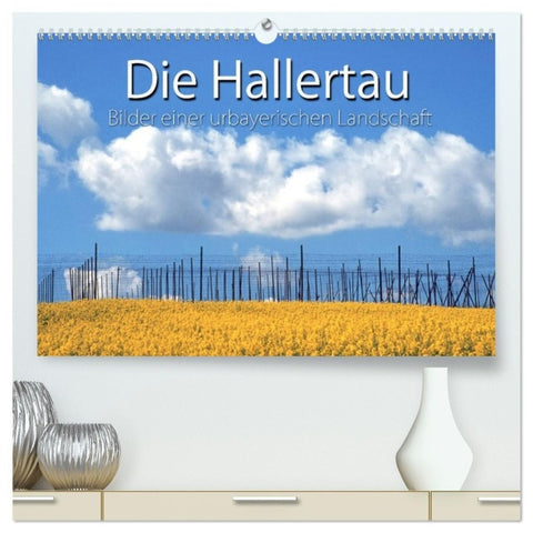 Hallertau (hochwertiger Premium Wandkalender 2027 DIN A2 quer), Kunstdruck in Hochglanz