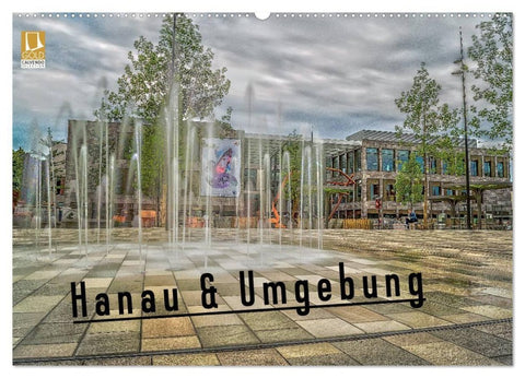 Hanau und Umgebung (Wandkalender 2027 DIN A2 quer), CALVENDO Monatskalender