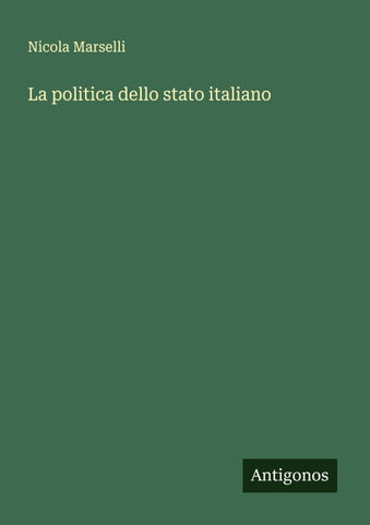 La politica dello stato italiano