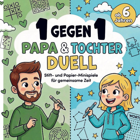 1 gegen 1 Papa & Tochter Duell