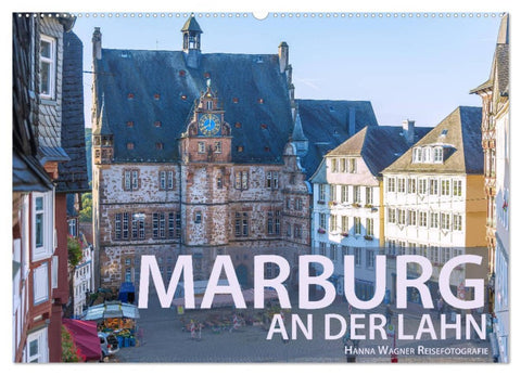 Marburg an der Lahn (Wandkalender 2026 DIN A2 quer), CALVENDO Monatskalender