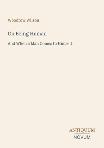 On Being Human