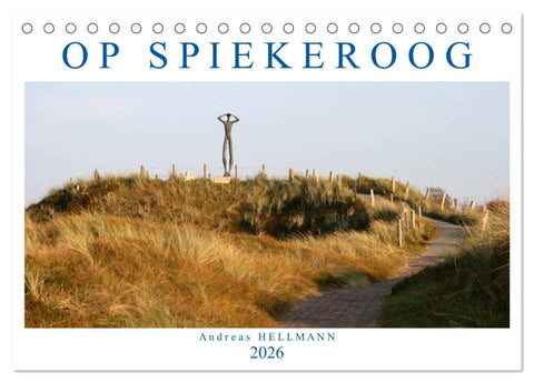OP SPIEKEROOG (Tischkalender 2026 DIN A5 quer), CALVENDO Monatskalender