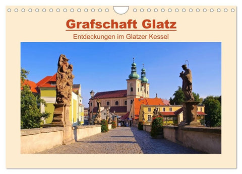 Grafschaft Glatz - Entdeckungen im Glatzer Kessel (Wandkalender 2026 DIN A4 quer), CALVENDO Monatskalender