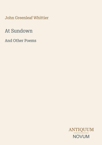 At Sundown