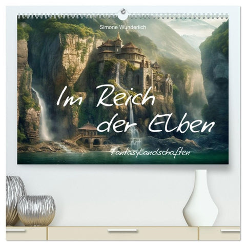 Im Reich der Elben (hochwertiger Premium Wandkalender 2026 DIN A2 quer), Kunstdruck in Hochglanz