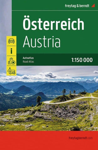 freytag & berndt Autoatlas Österreich Supertouring 1:150.000