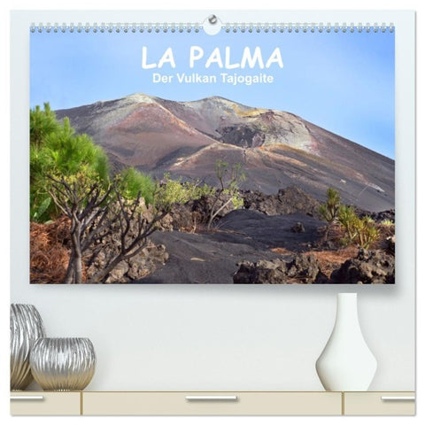 La Palma - der Vulkan Tajogaite (hochwertiger Premium Wandkalender 2027 DIN A2 quer), Kunstdruck in Hochglanz