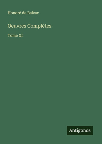 Oeuvres Complètes