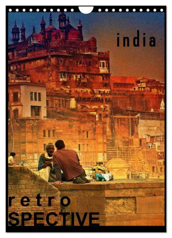 india RETROspective - Indien Kalender (Wandkalender 2026 DIN A4 hoch), CALVENDO Monatskalender