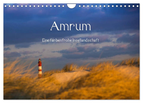 Amrum - Eine farbenfrohe Insellandschaft (Wandkalender 2026 DIN A4 quer), CALVENDO Monatskalender