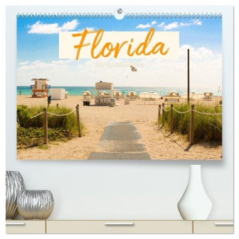 Florida - The Sunshine State (hochwertiger Premium Wandkalender 2026 DIN A2 quer), Kunstdruck in Hochglanz